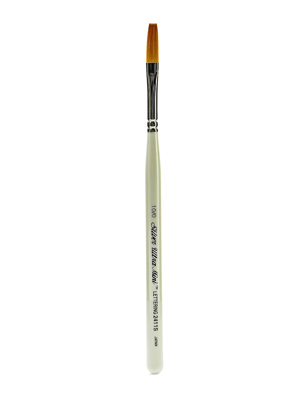 Ultra Mini Series Golden Taklon Brushes 10 0 stroke