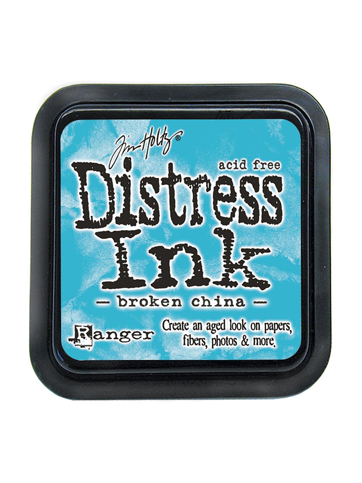Tim Holtz Distress Ink broken china pad