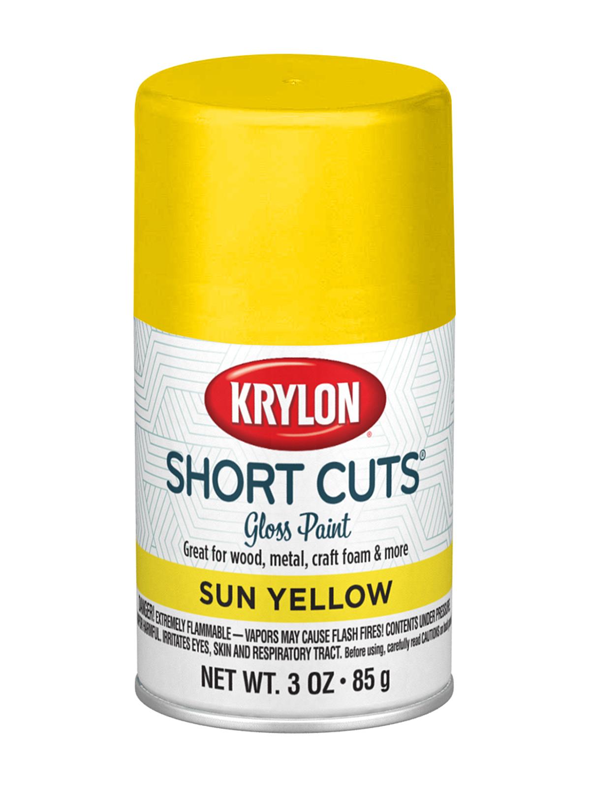 Short Cuts sun yellow 3 oz. aerosol