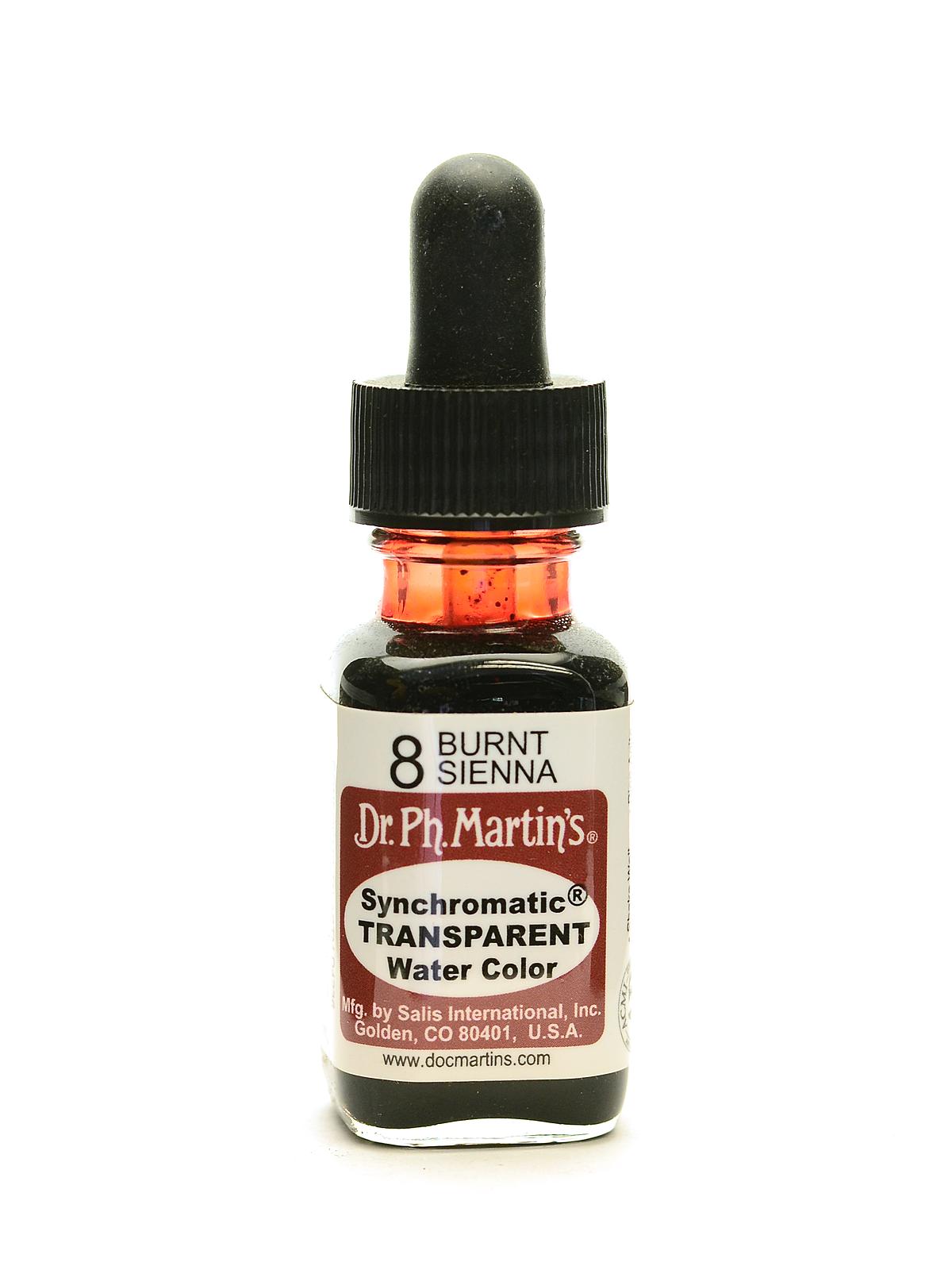 Synchromatic Transparent Watercolors 1 2 oz. burnt sienna