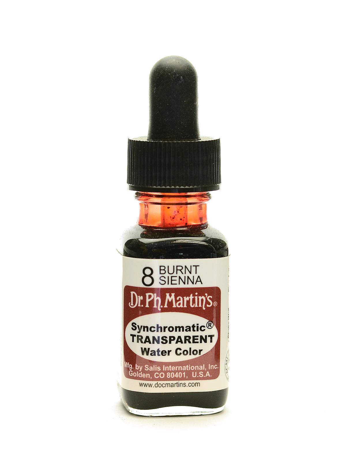 Synchromatic Transparent Watercolors 1 2 Oz. Burnt Sienna