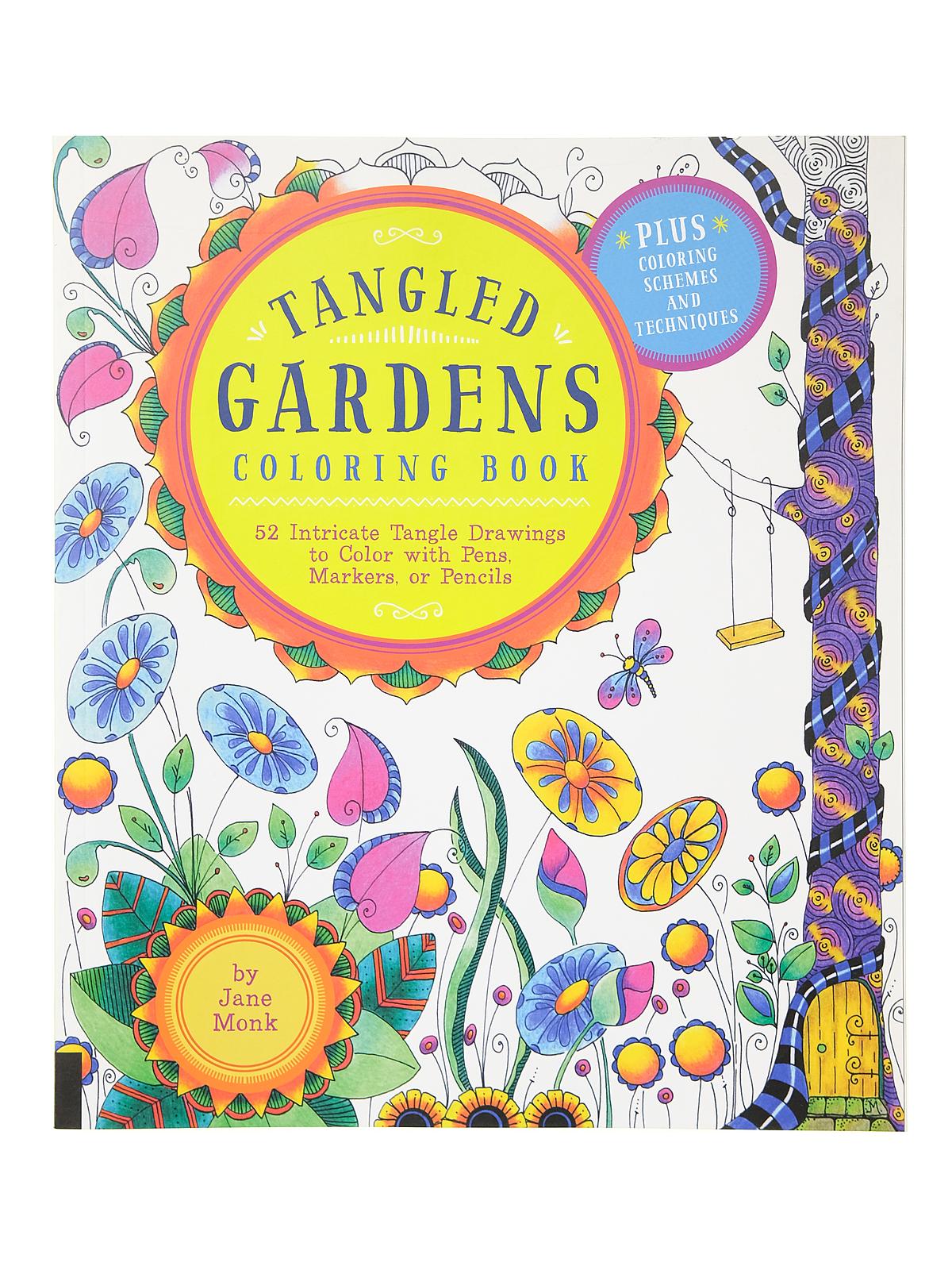 Tangled Gardens Coloring Book Each
