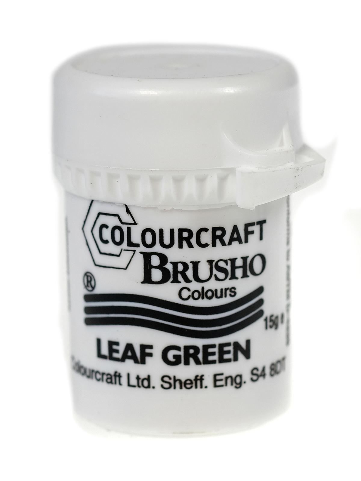 Brusho Colors Leaf Green 15 G (0.53 Oz.) Jar