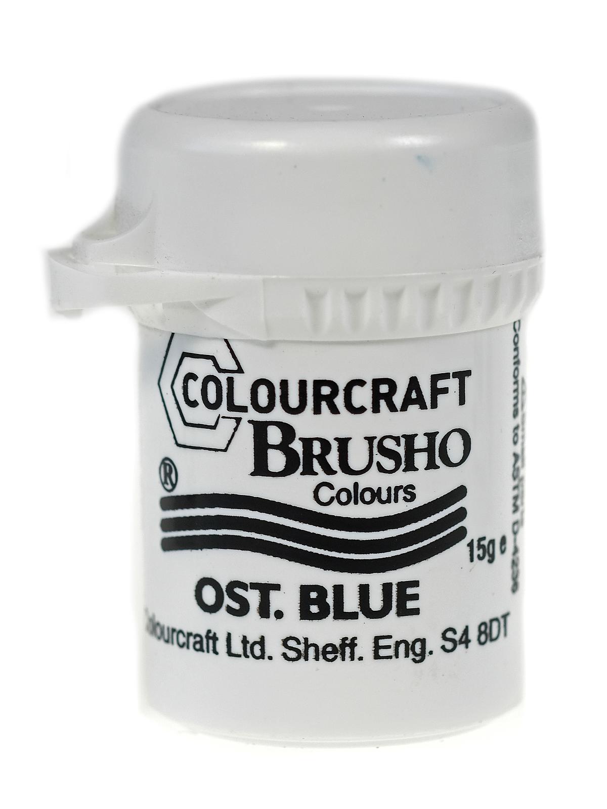 Brusho Colors Ost. Blue 15 G (0.53 Oz.) Jar