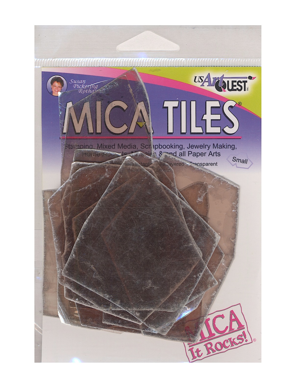 Mica Tiles Small Approx. 2 In. X 3 In. Pack Of 6