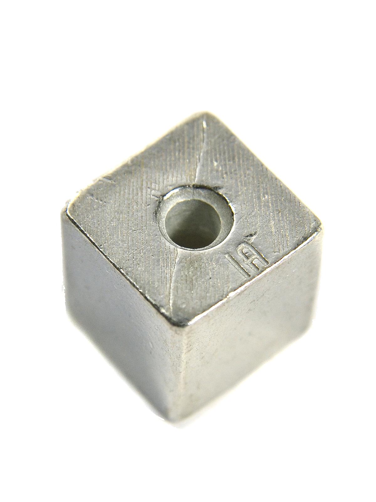 Pewter Metal Blanks Cube 1 2 In. Each