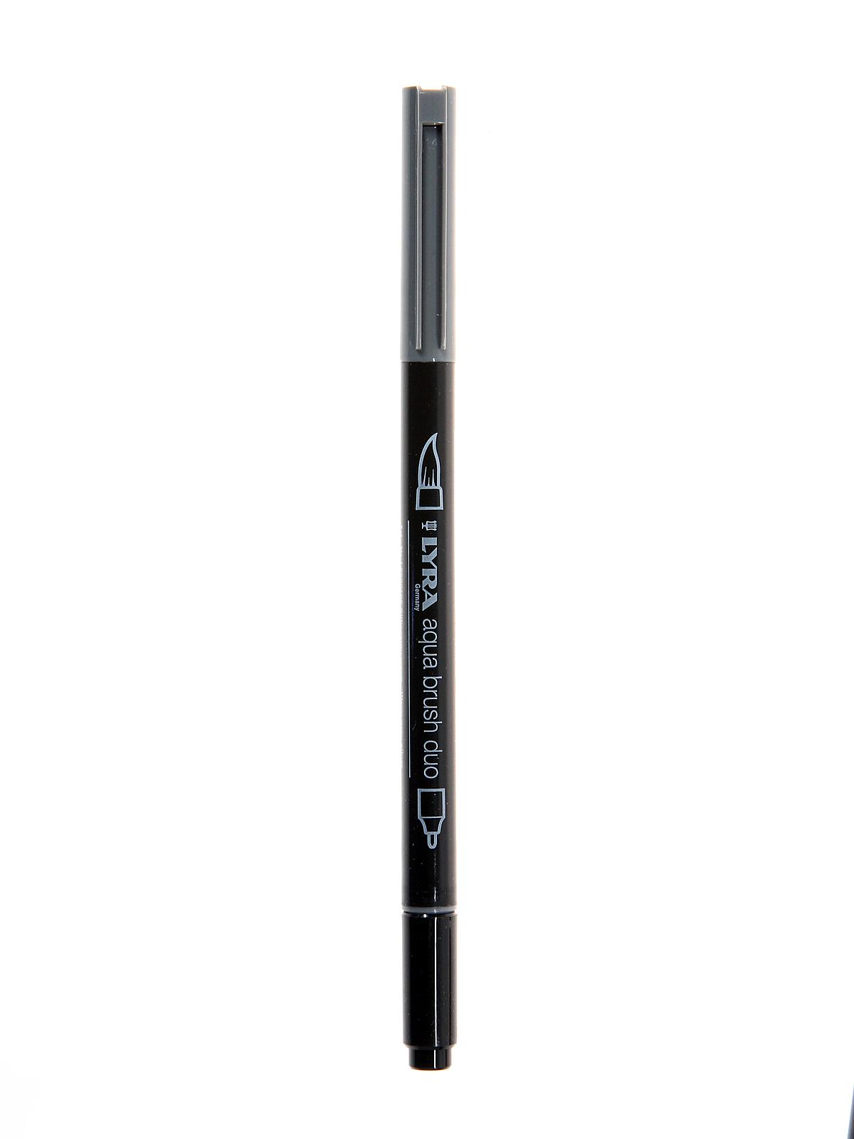 Aqua Brush Duo Markers warm grey silver