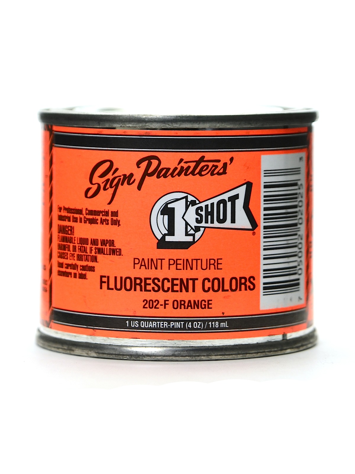 Fluorescent Bulletin Color Orange 4 Oz.