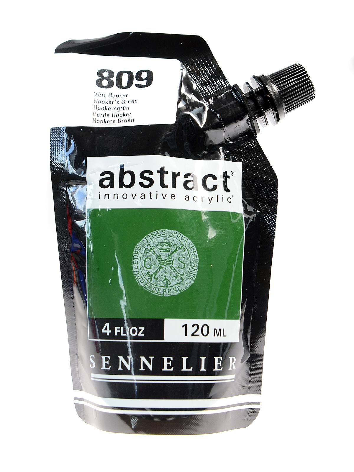 Abstract Acrylics hooker's green 120 ml