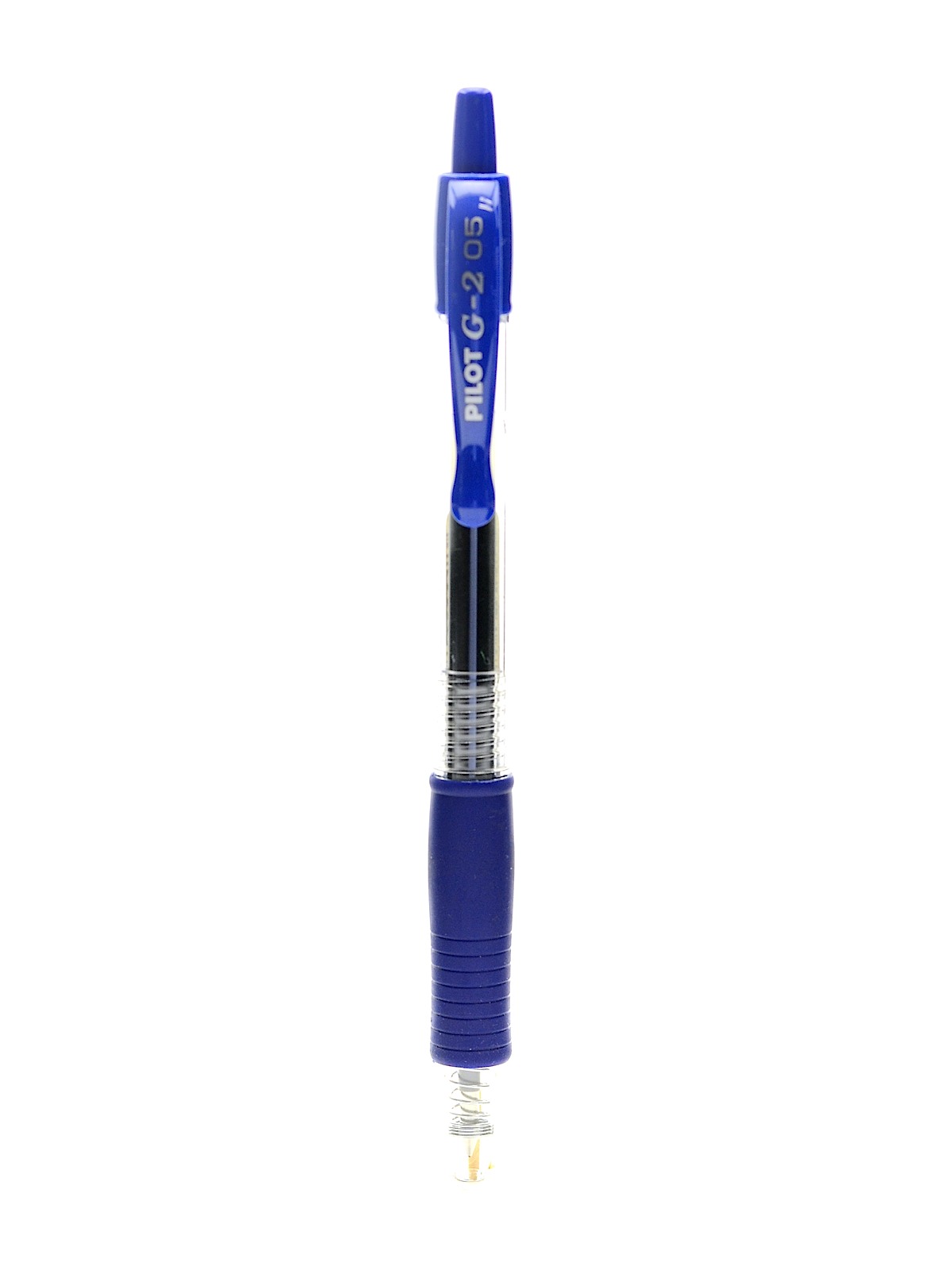 G-2 Retractable Gel Roller Pen blue extra fine