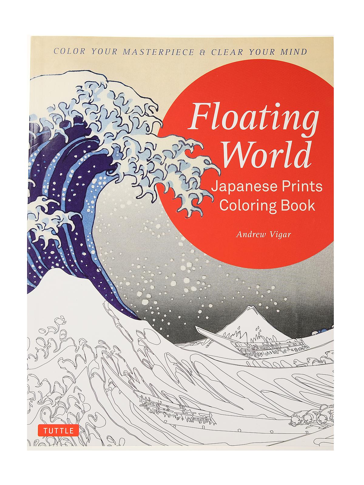 Floating World Japanese Prints Coloring Book Each