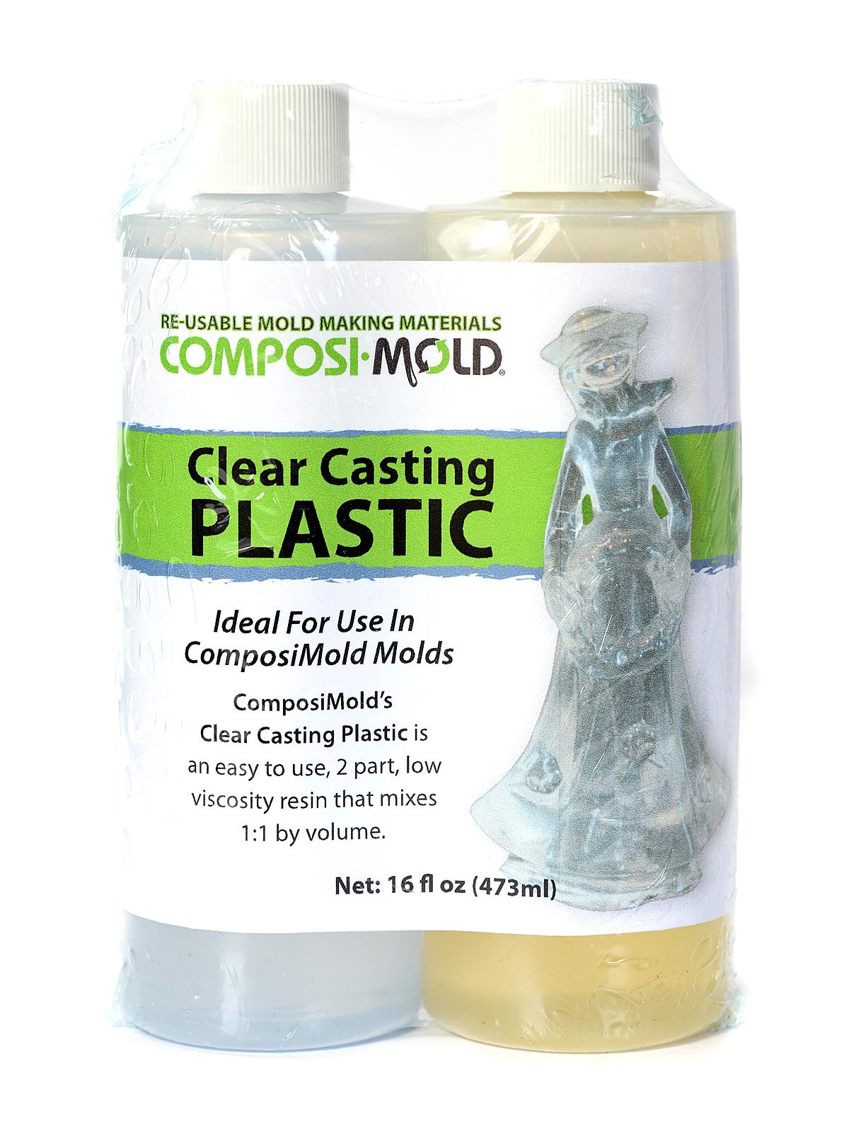 Clear Casting Plastic 16 Oz. Kit
