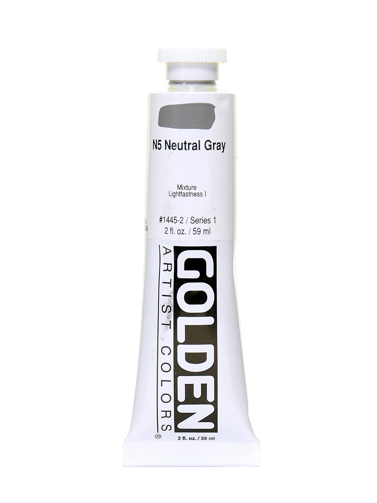 Heavy Body Acrylics neutral gray 5 2 oz.