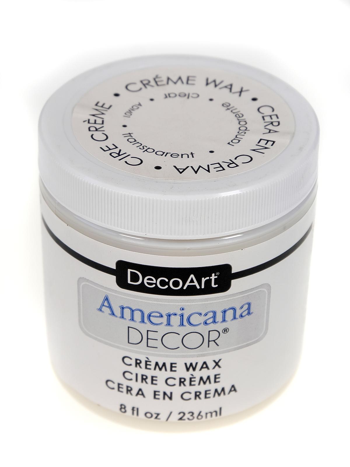 Americana Decor Creme Waxes 8 oz. clear