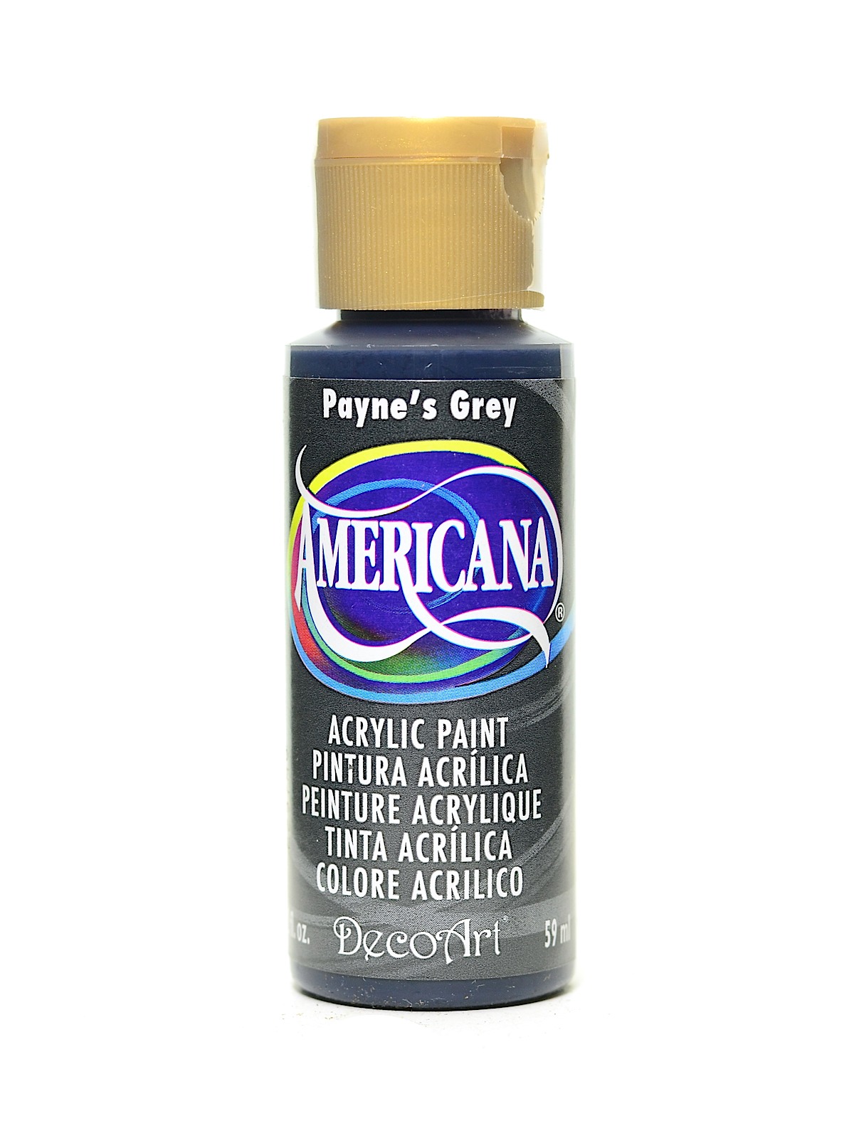 Americana Acrylic Paints Payne's grey 2 oz.