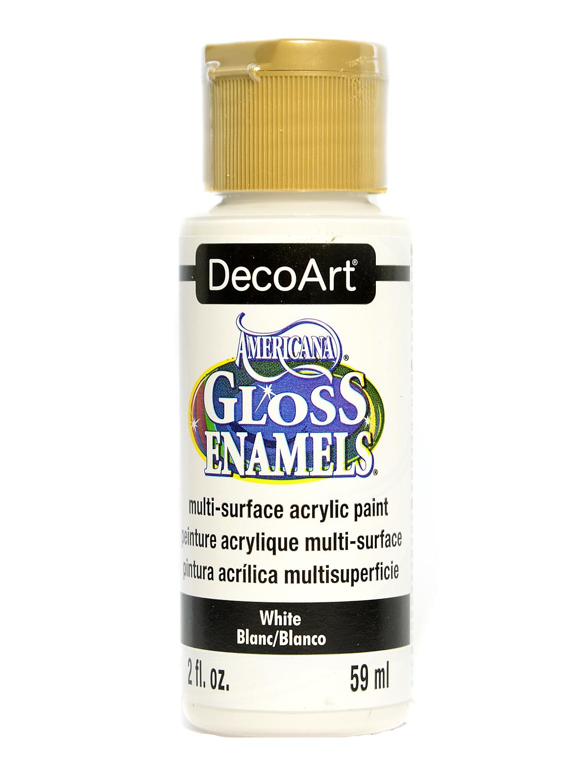 Americana Gloss Enamels white 2 oz.