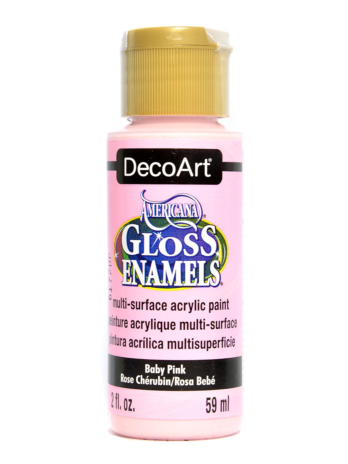 Americana Gloss Enamels baby pink 2 oz.
