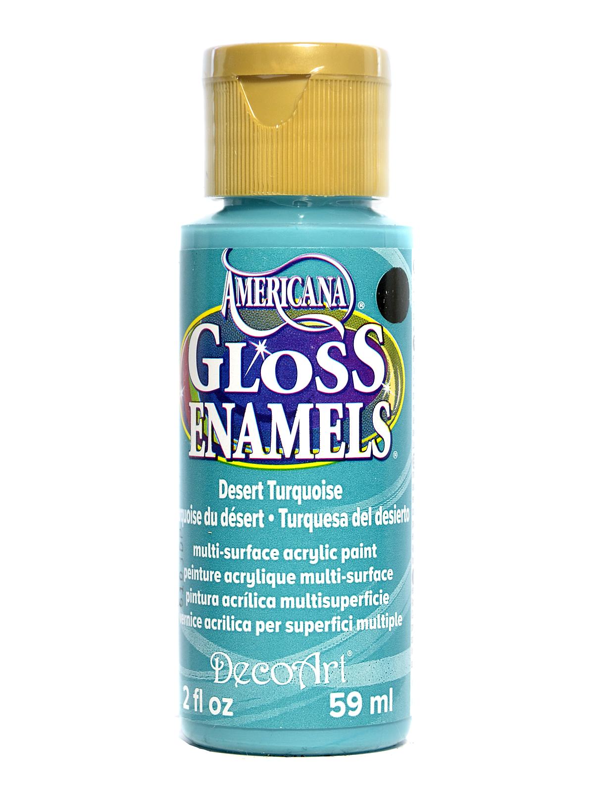 Americana Gloss Enamels desert turquoise 2 oz.