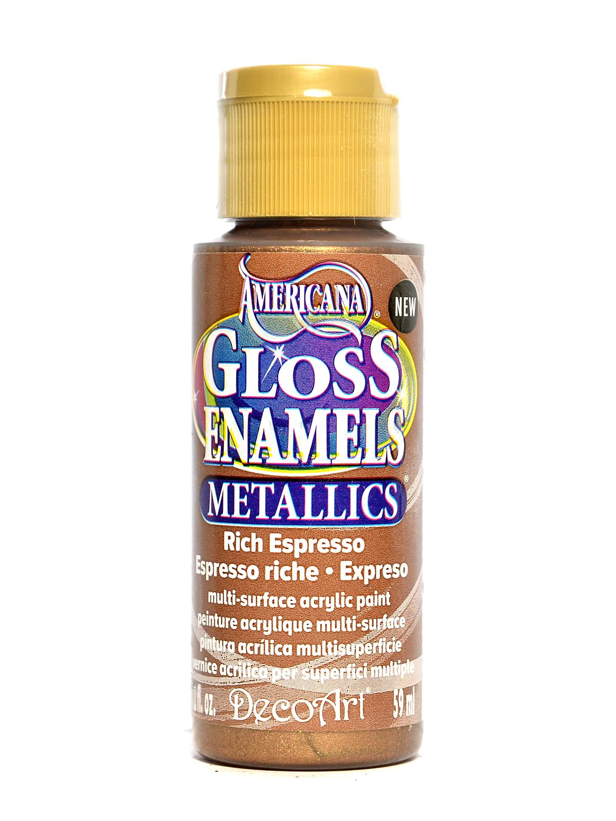 Americana Gloss Enamels rich espresso 2 oz.