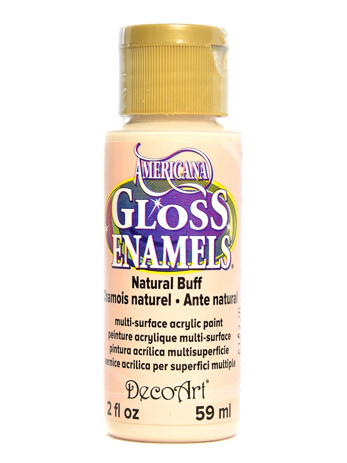 Americana Gloss Enamels natural buff 2 oz.