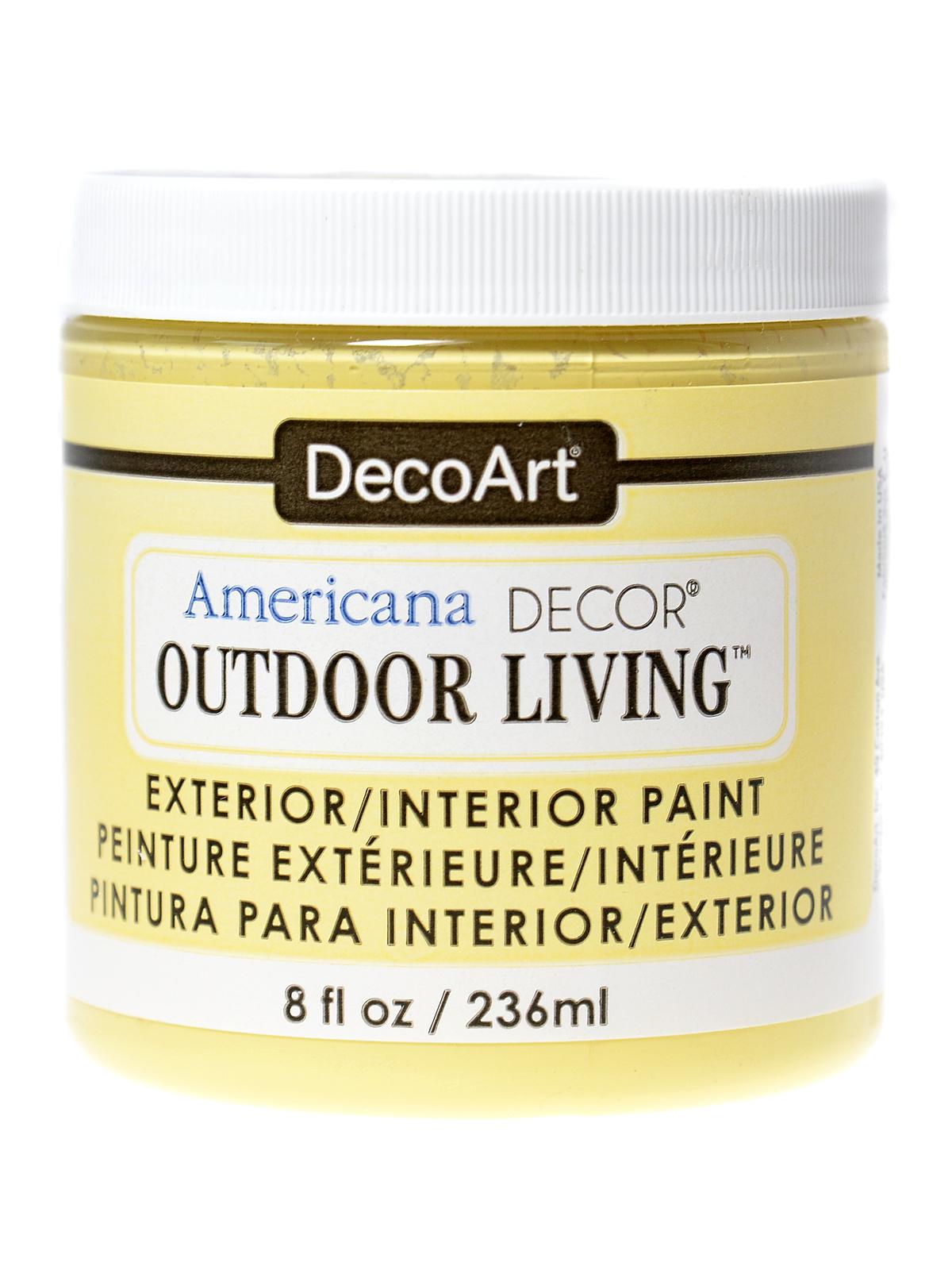 Americana Decor Outdoor Living Paint lemonade 8 oz.