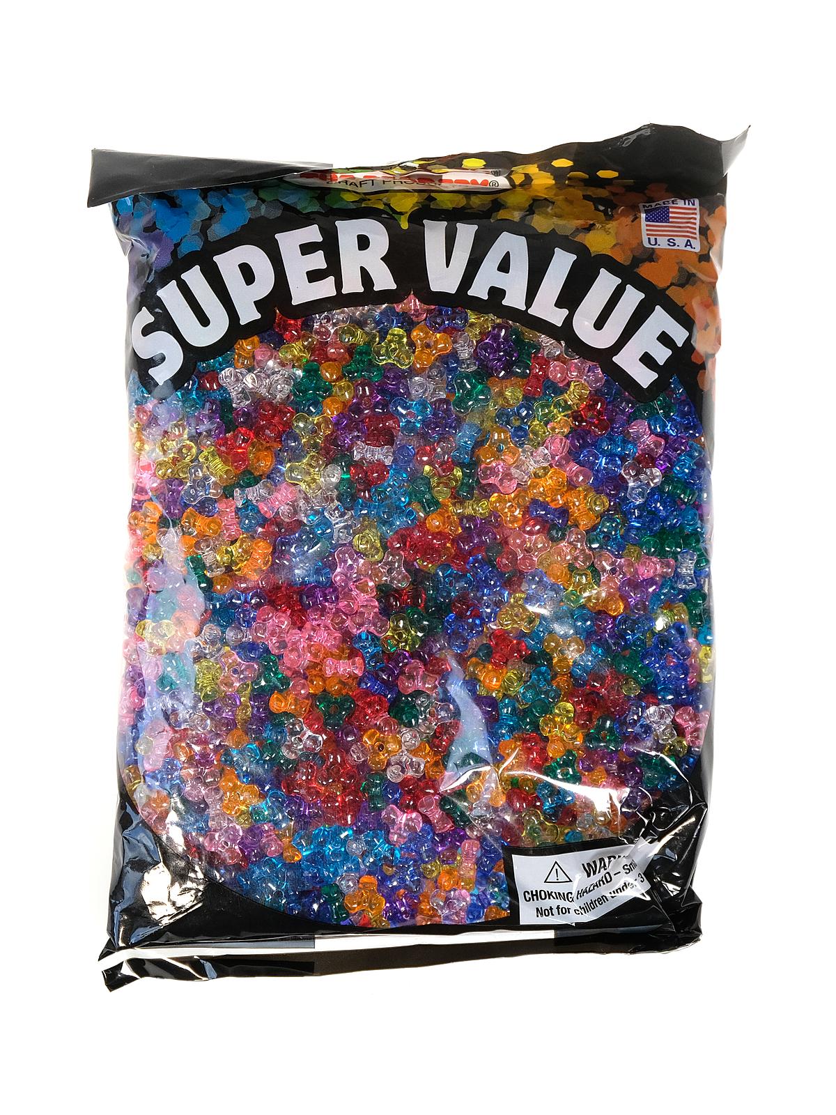 Bead Value Packs Multi Tri Beads 11 Mm 1 Lb.