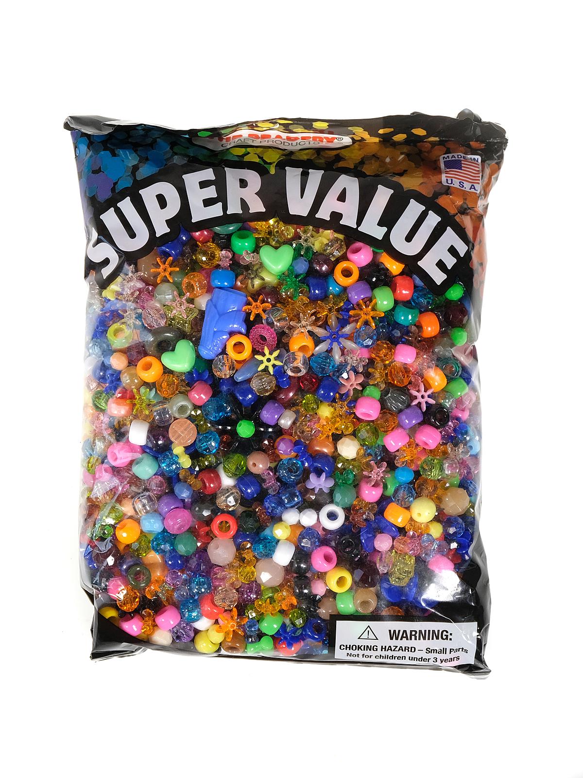 Bead Value Packs mixed craft beads  1 lb.