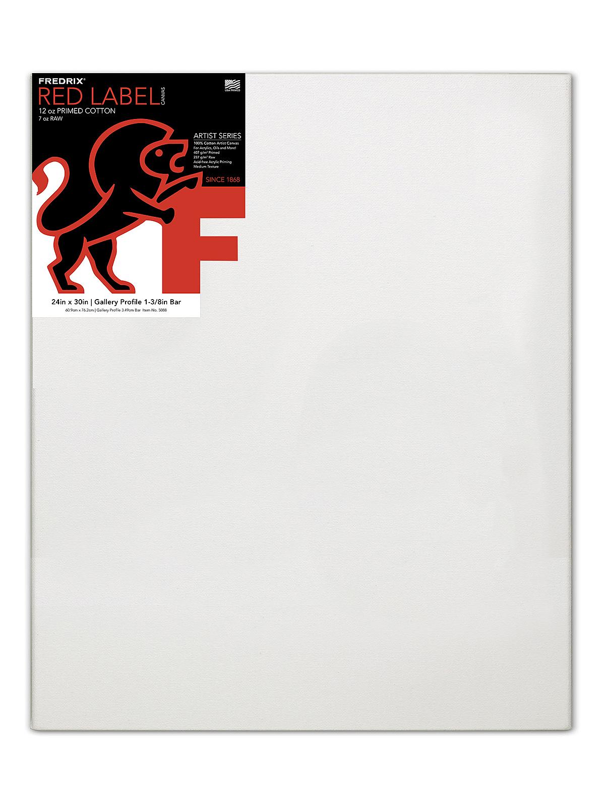 Red Label Gallerywrap Stretched Canvas 24 In. X 30 In. Each