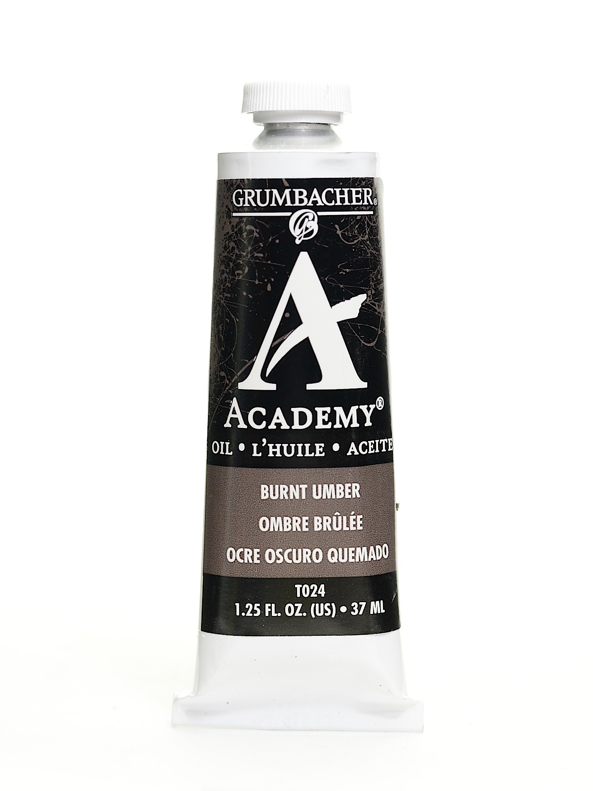 Academy Oil Colors burnt umber 1.25 oz.