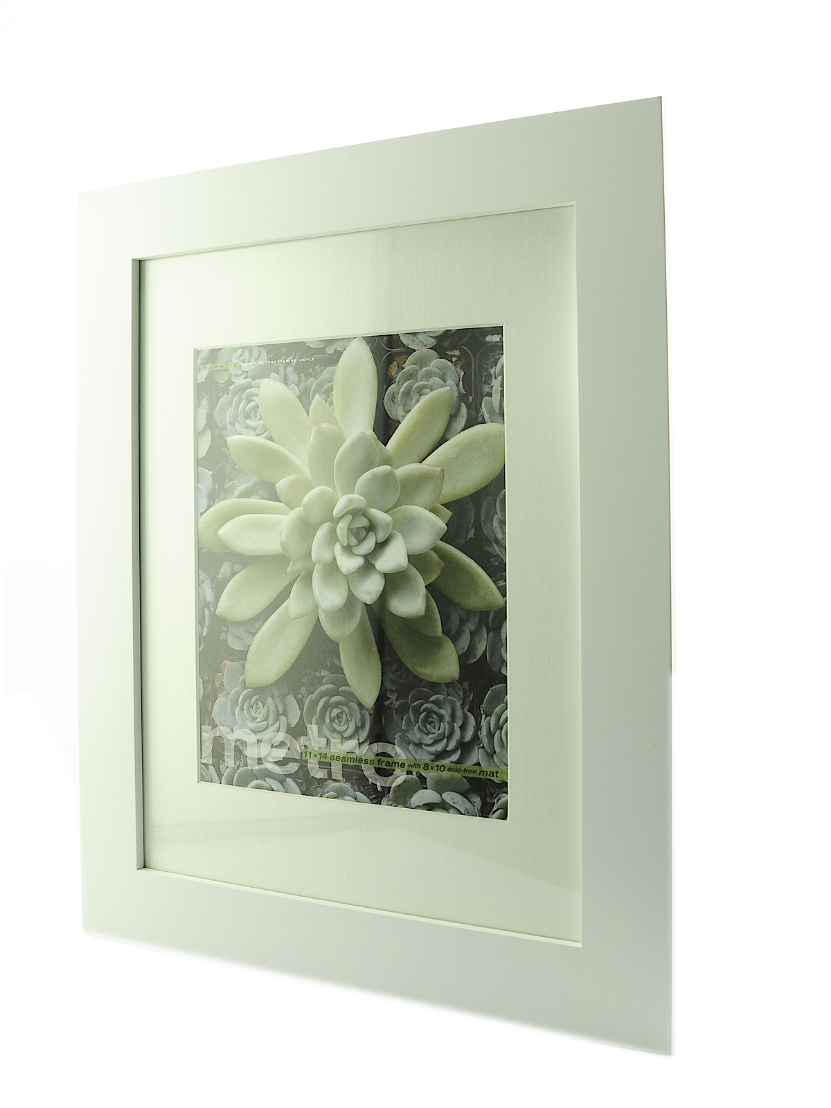Metro Seamless Panel Frames white 11 in. x 14 in. 8 in. x 10 in. opening
