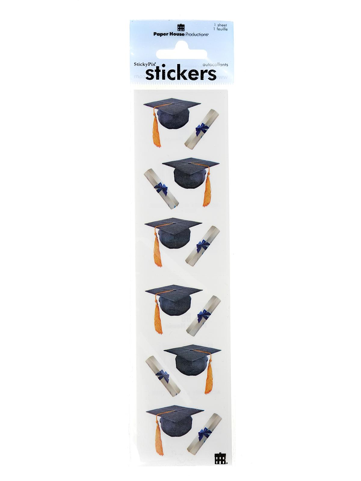 Sticky Pix Stickers Graduation