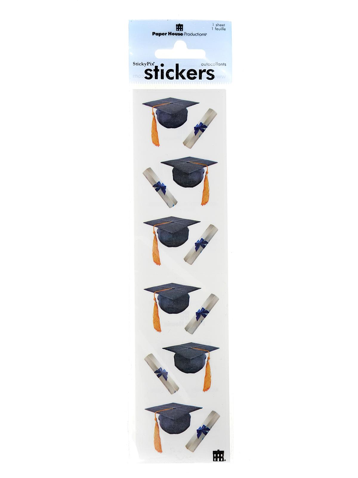 Sticky Pix Stickers graduation