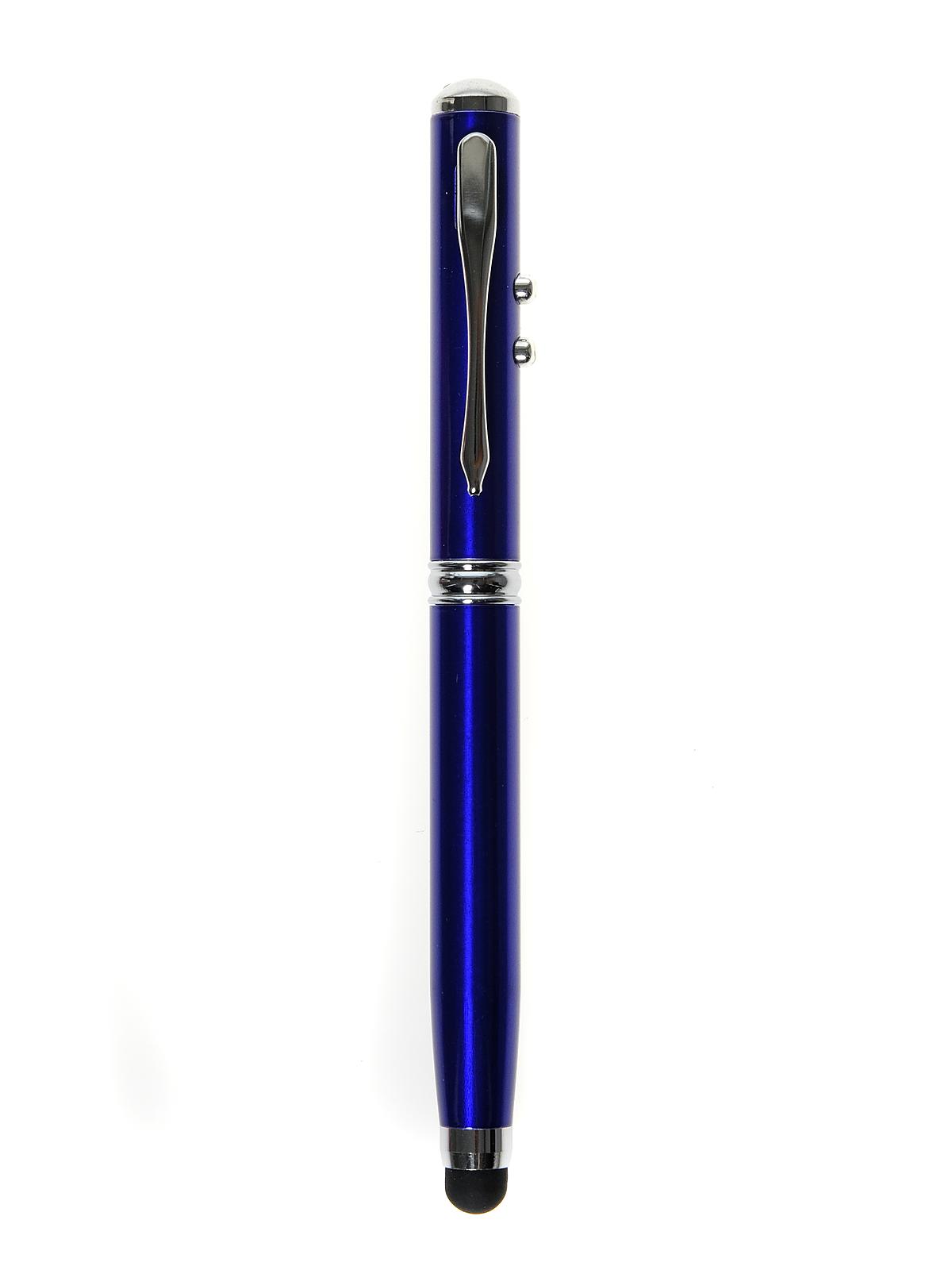 4-In-1 Stylus Laser Pen blue