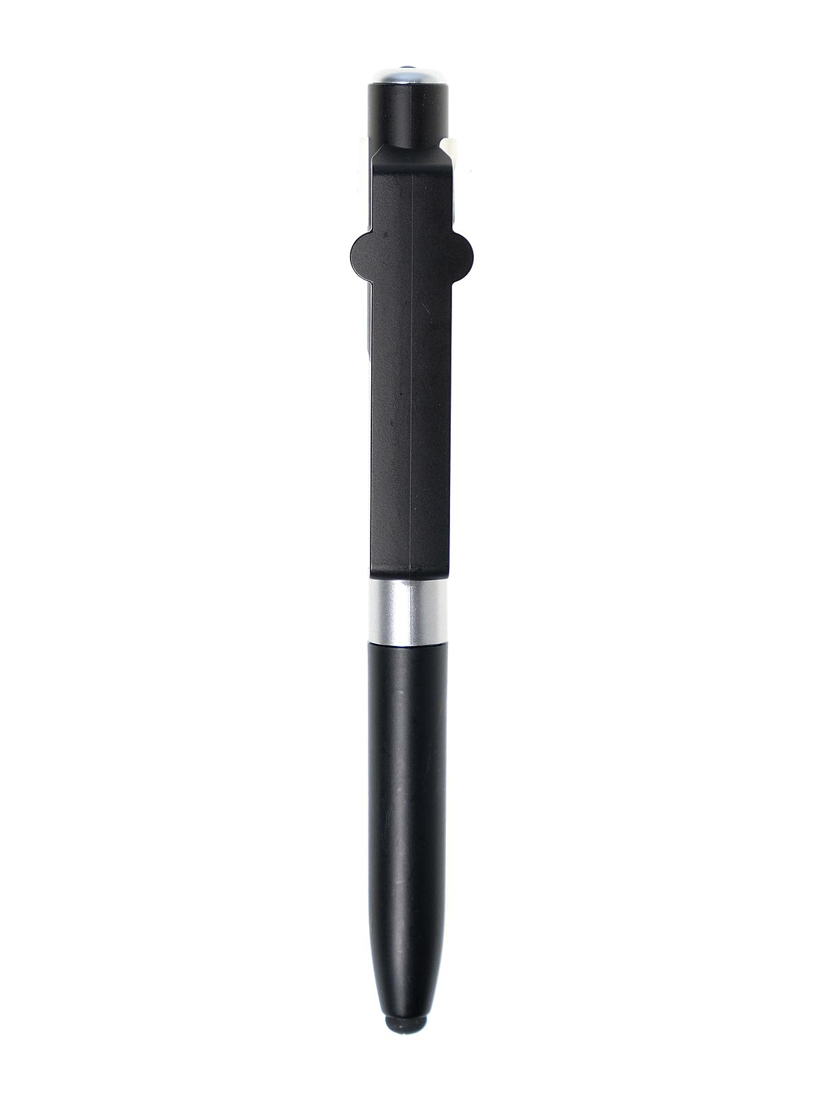 Multi-function Phone Stand Pen Black