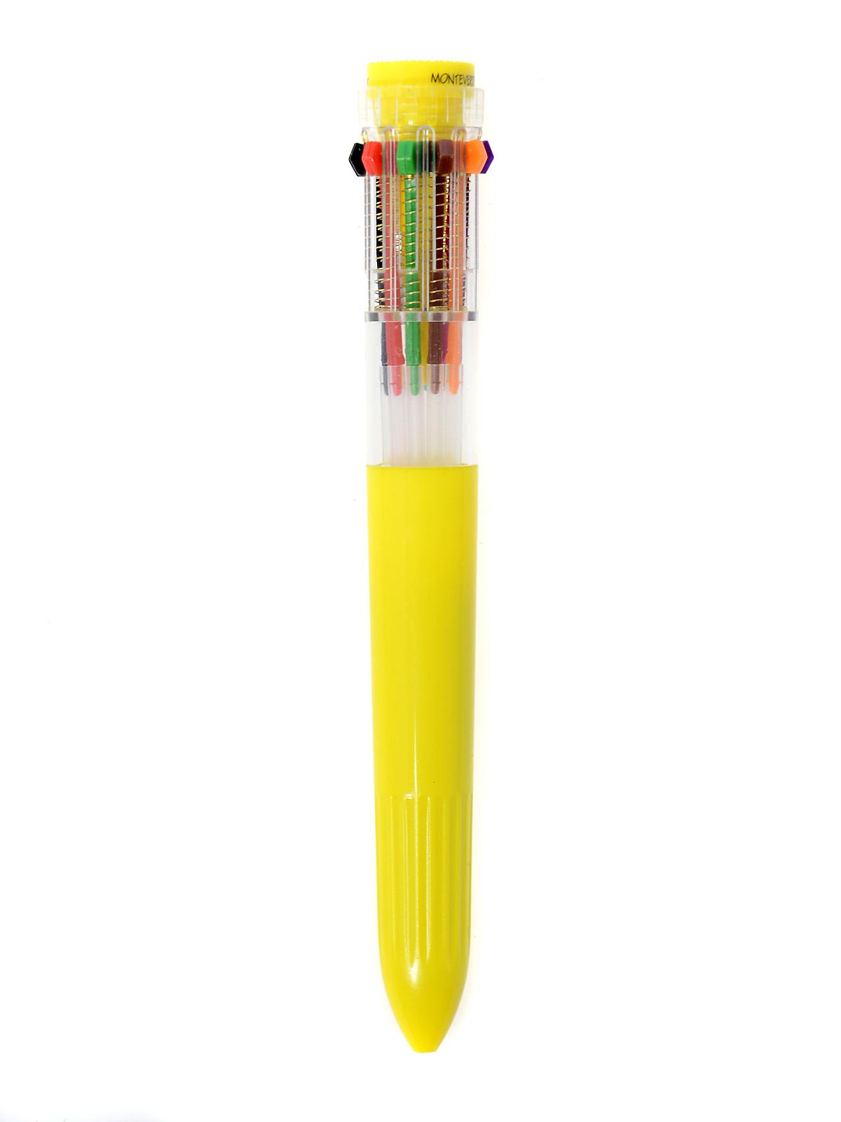 10-Color Ballpoint Pen yellow