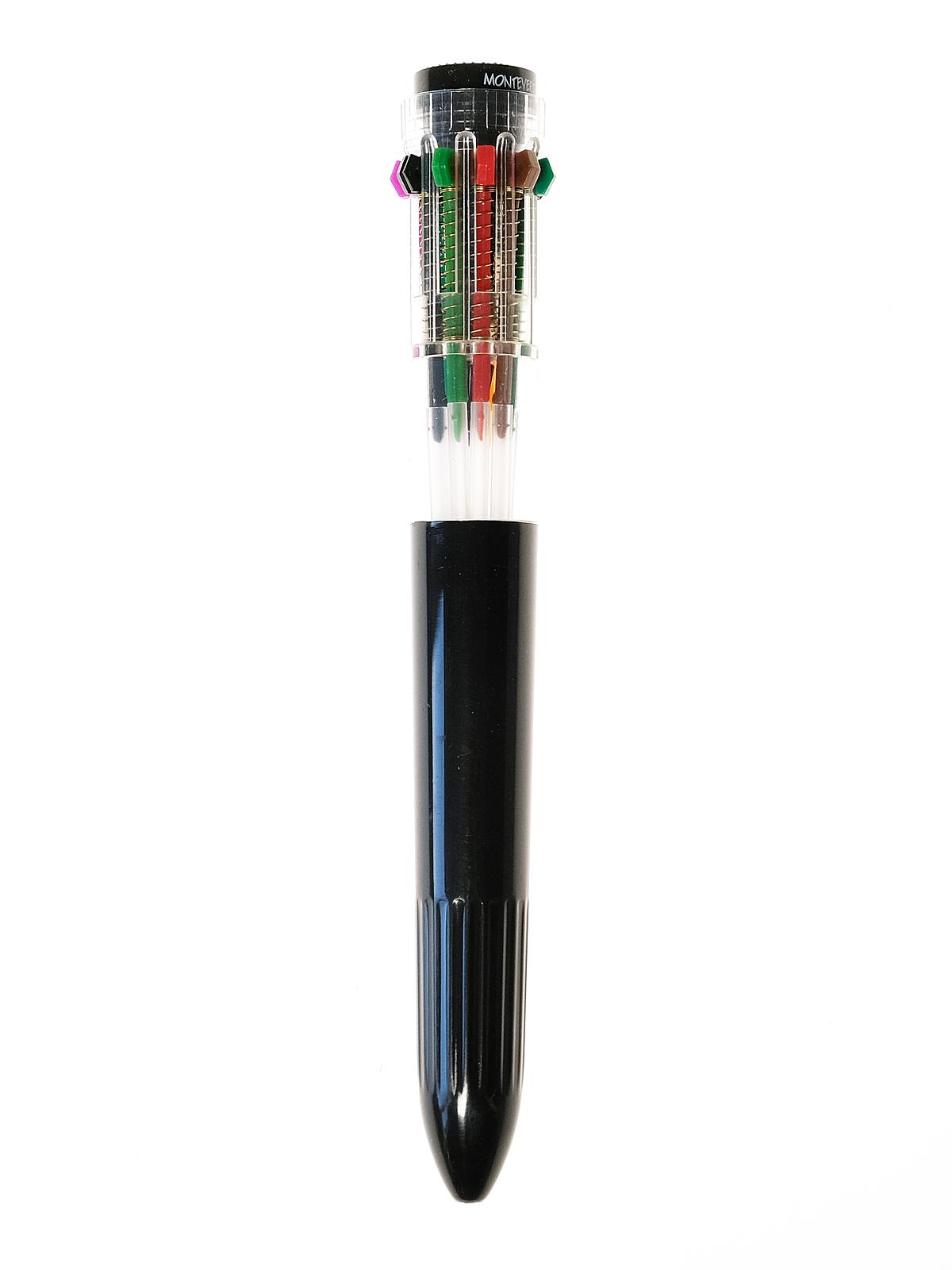 10-Color Ballpoint Pen black