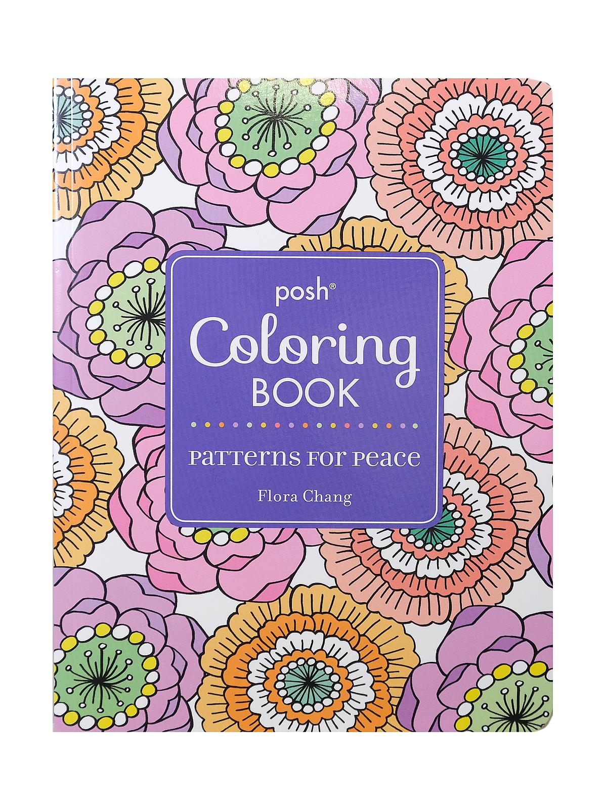 Posh Coloring Books Patterns for Peace