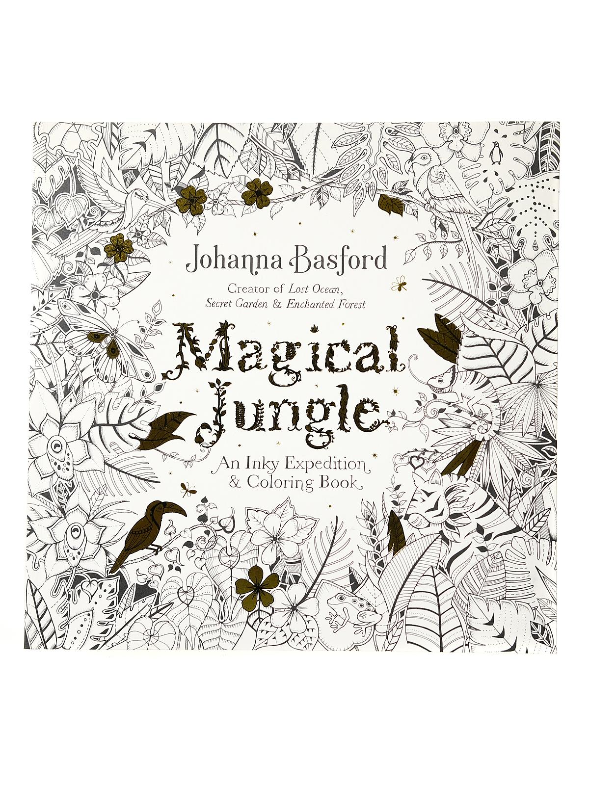 Magical Jungle Coloring Book each