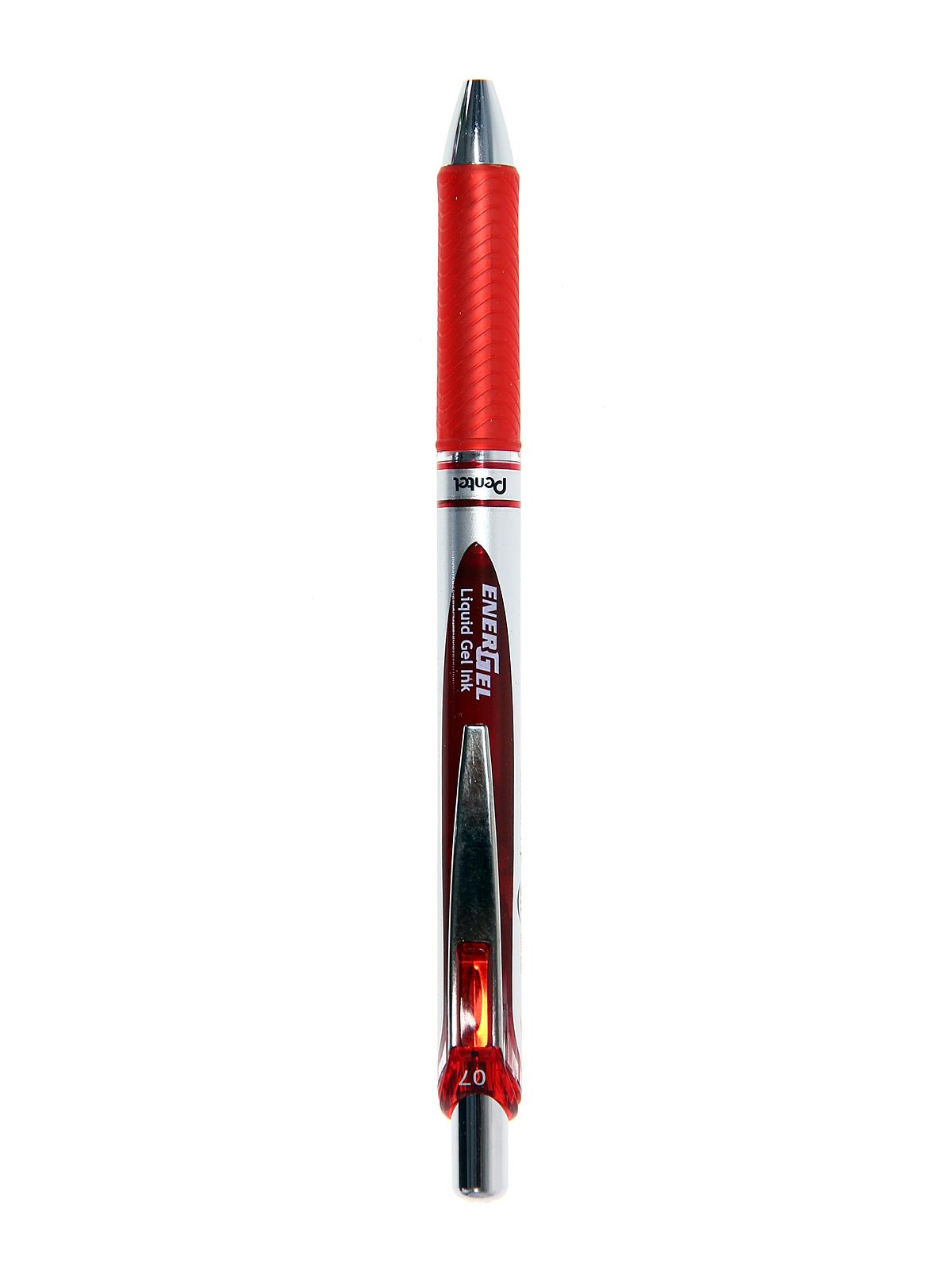 EnerGel RTX Retractable Liquid Gel Pen red 0.7 mm each