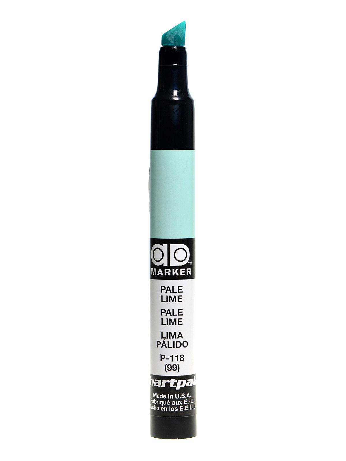 AD Markers pale lime tri-nib