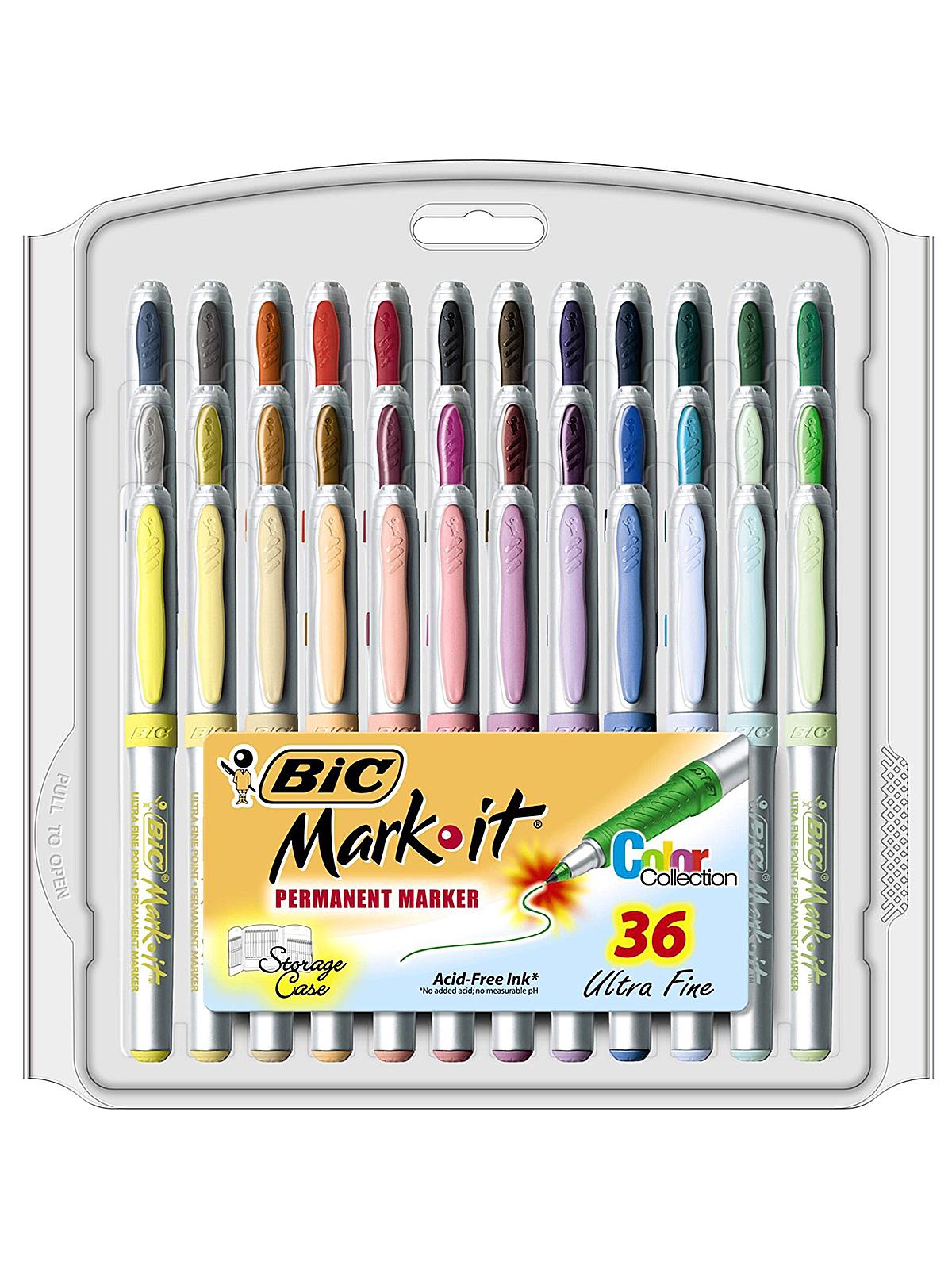 Marking Permanent Ultra Fine Marker pack of 36