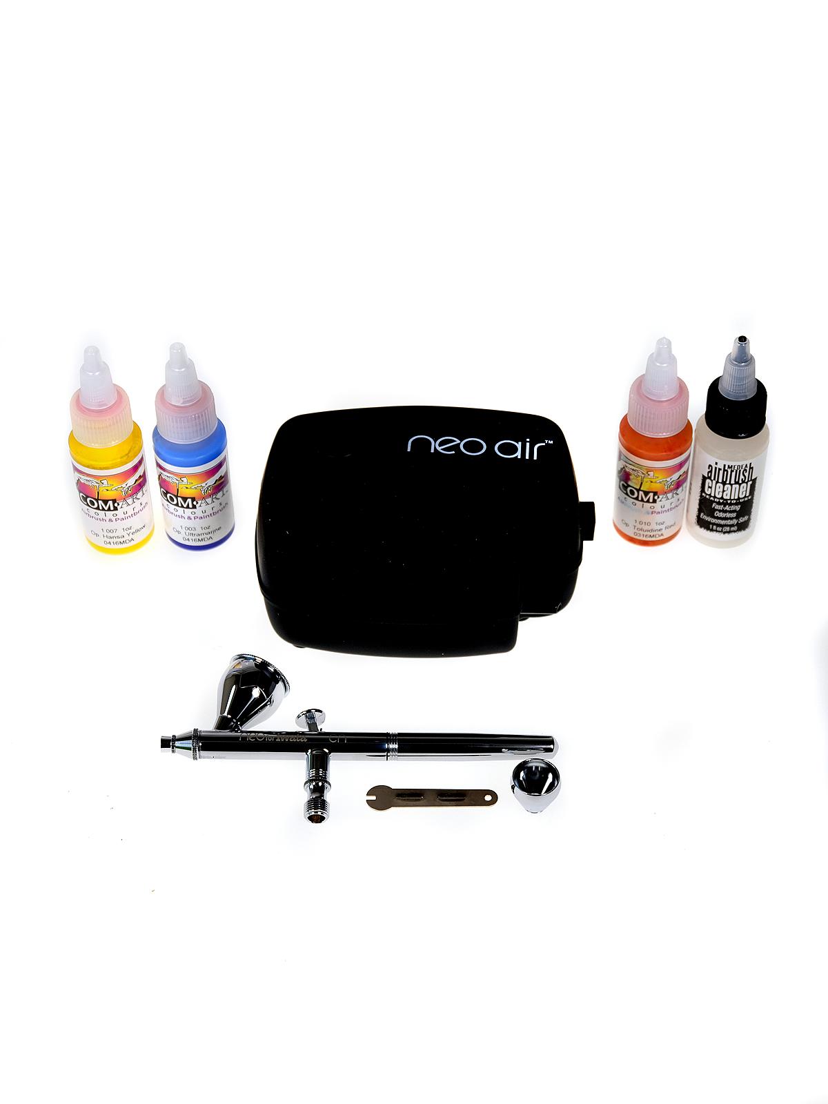 Neo CN Gravity-Feed Airbrushing Kit each