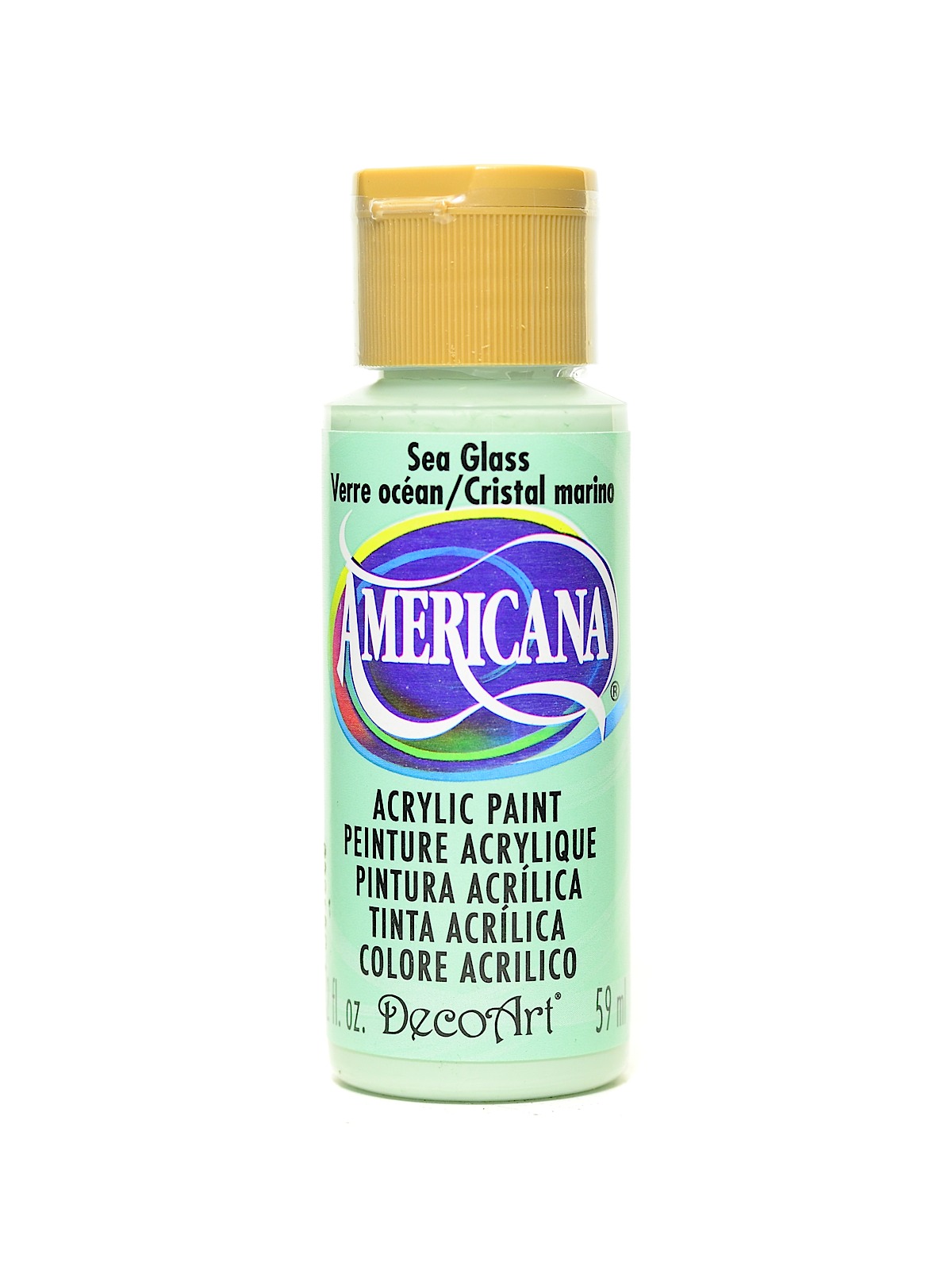 Americana Acrylic Paints sea glass 2 oz.