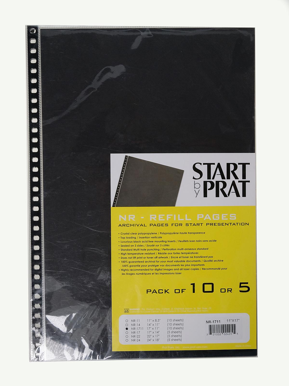 Start Refill Pages Top Loading 17 In. X 11 In. Pack Of 5