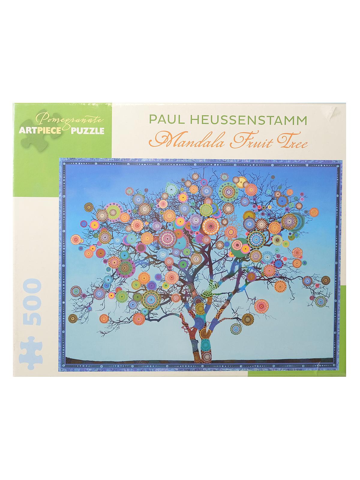 500-Piece Jigsaw Puzzles Paul Heussenstamm: Mandala Fruit Tree