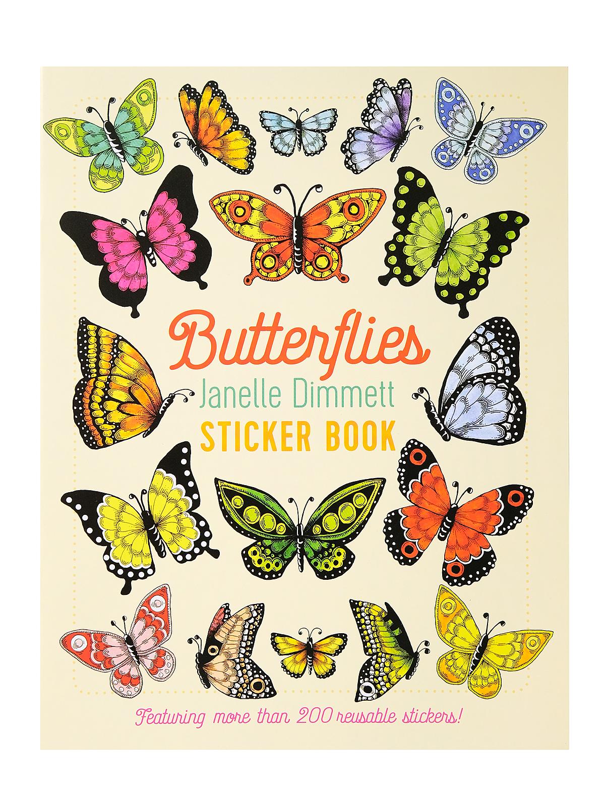 Sticker Books Butterflies