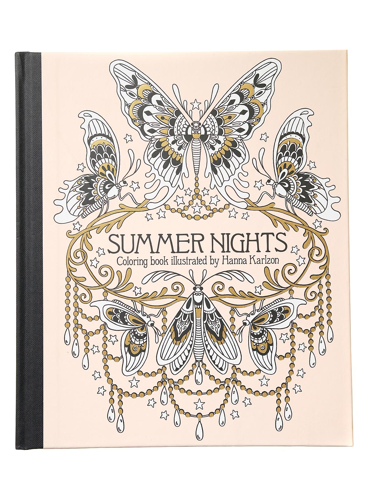 Coloring Book Summer Nights