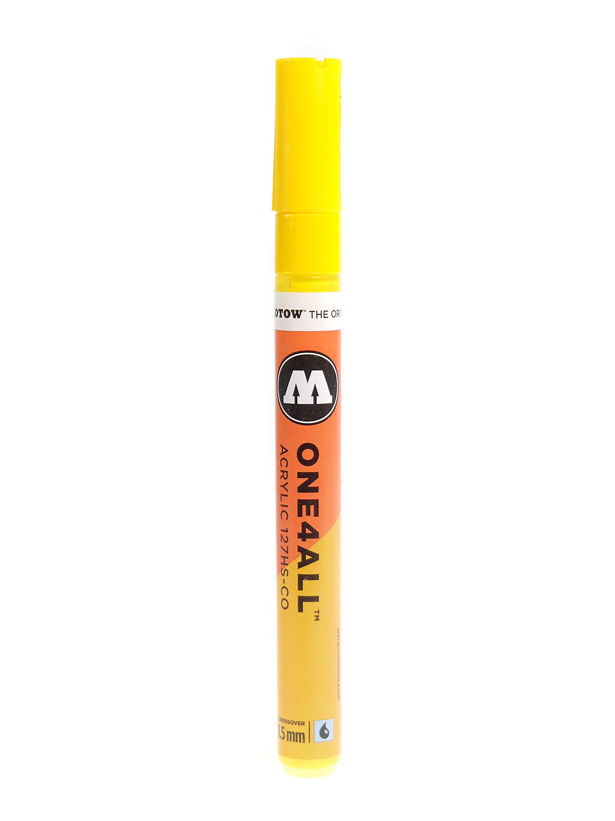 One4all Acrylic Paint Markers 1.5 Mm Zinc Yellow 006