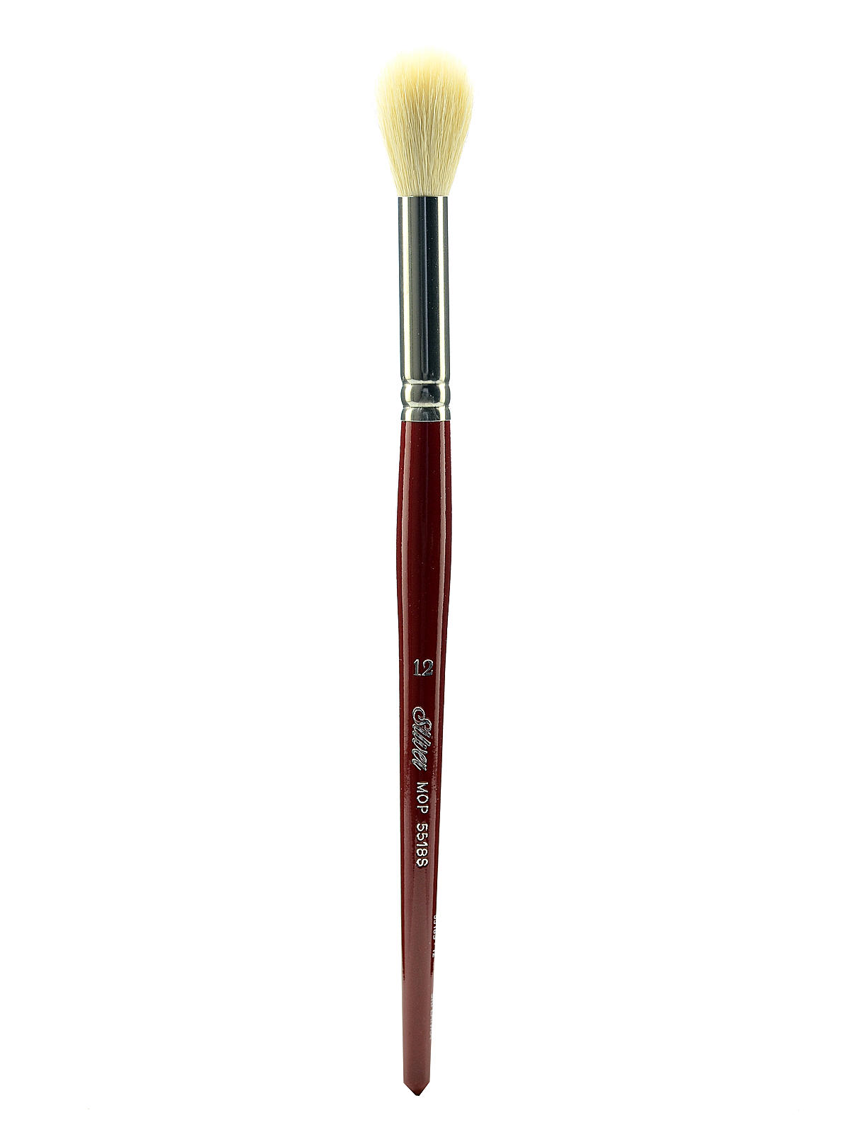 White Round Oval Mop Brushes 12 round mop