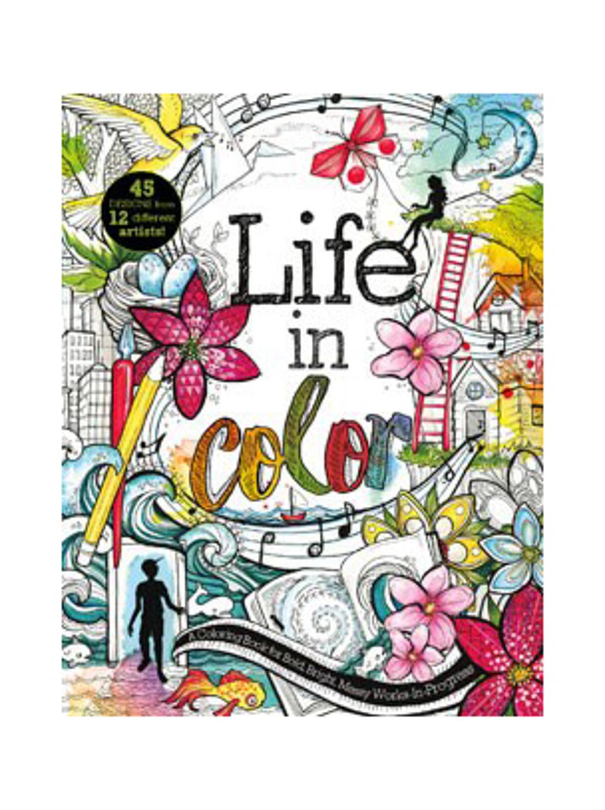 Life In Color Coloring Book Each